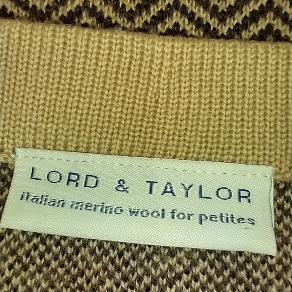 VINTAGE LORD & TAYLOR 2 PC WOOL ENSEMBLE - Picture 9 of 12
